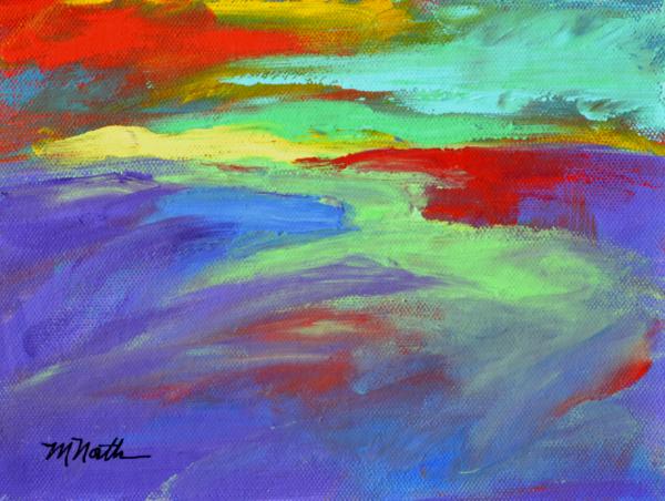Nightfall on the Ocean