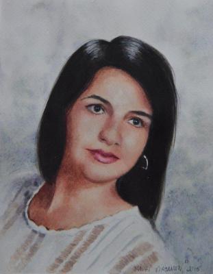 Portrait of an artist from Turkey, 80cm x 60cm, 2014 Portrait of an artist from Turkey, 80cm x 60cm, 2014