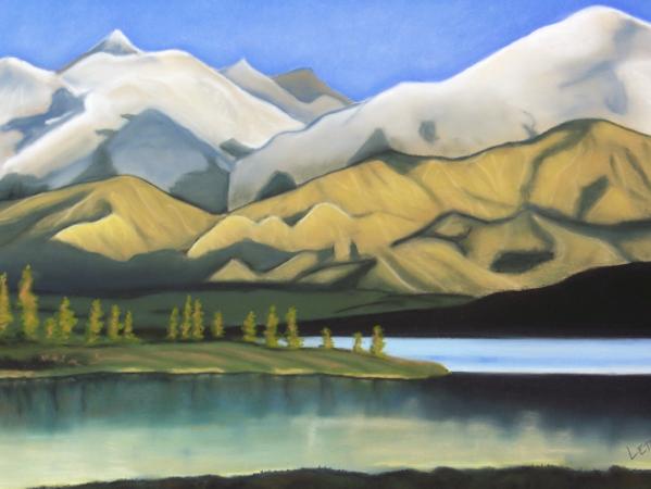 "Alaska Mountain Scene"