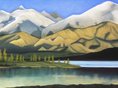 "Alaska Mountain Scene"