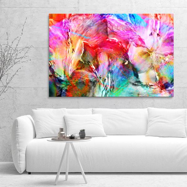 Somebody's Smiling - Large Abstract Art For Sale