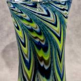 #02052604 drinking glass SeaHawk colors 7H''X3.75''W 22oz $80.00