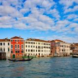 Curve on the Grand Canal, Venice