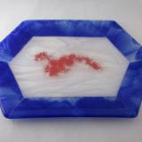 TR17012 - Red, White and Blue Octagonal Tray