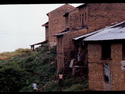 Nepalese village buildings