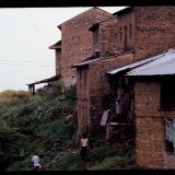 Nepalese village buildings