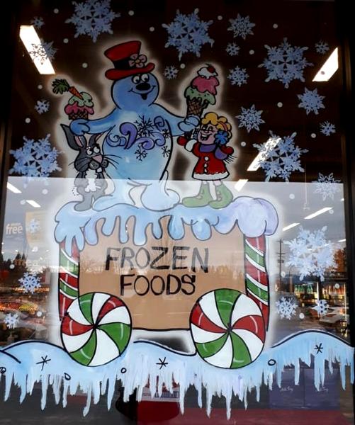 Train frozen foods