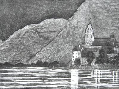 Stiftskirche - Durnstein on the Danube Stiftskirche - Durnstein on the Danube