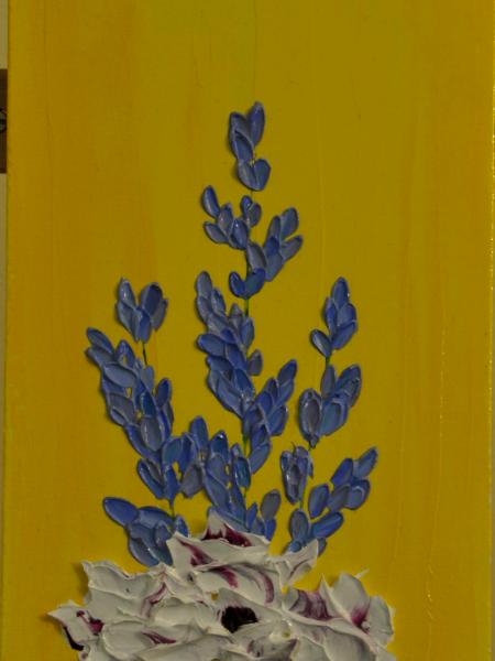 8 X 16 Acrylic on Canvas board Embellished prints available  8 X 16 Acrylic on Canvas board Embellished prints available