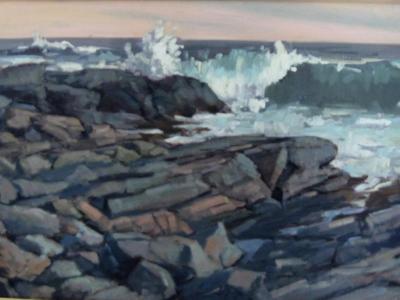 Hurricane Dan 24x36 oil Hurricane Dan 24x36 oil