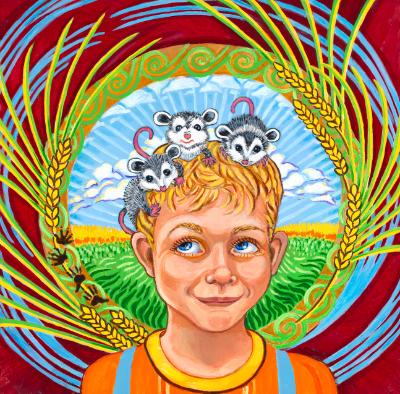 Cover Illustration for PB-The Foster Opossums Cover Illustration for PB-The Foster Opossums