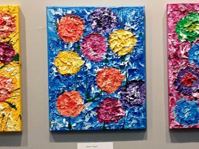 Flowers Tryptych #2 Flowers Tryptych #2