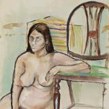 Nude with Chair