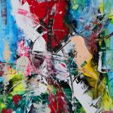 Blue water explores the shattered city.