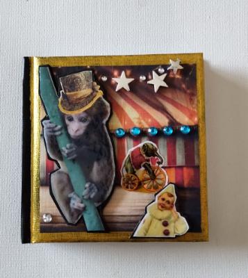 Baby Circus Monkey mini journal Baby Circus Monkey mini journal