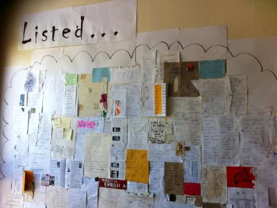 'Listed' at The Comma 2013 Castemaine Fringe Festival 'Listed' at The Comma 2013 Castemaine Fringe Festival
