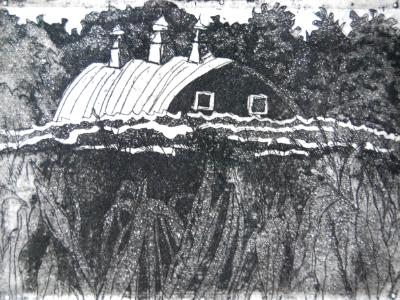 Indiana Barn Series - Beyond The Corn (state proof II) Indiana Barn Series - Beyond The Corn (state proof II)