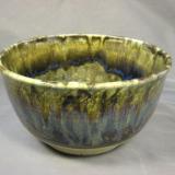 111119.J Bowl with "Stained Glass" Pattern Inside