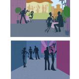 Original illustrations for Collectible Barbie