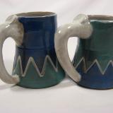 110416.A 110413.B Zig Zag Mugs