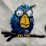 Pixar Style Bird ornament 