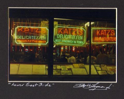 Lower East Side "Katz's Deli"