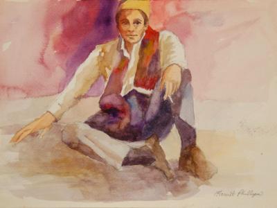 U3 Male Model, Seated (SOLD)