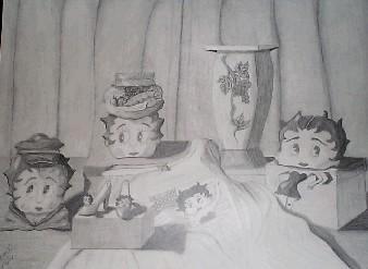 Still Life of Betty - Graphite Still Life of Betty - Graphite