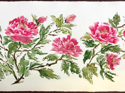 24"x36" Pink Profusion (Peonies) (private collection) 24"x36" Pink Profusion (Peonies) (private collection)