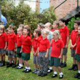 Infants Choir  singing in the Opening night of Cats Exhibiton 
