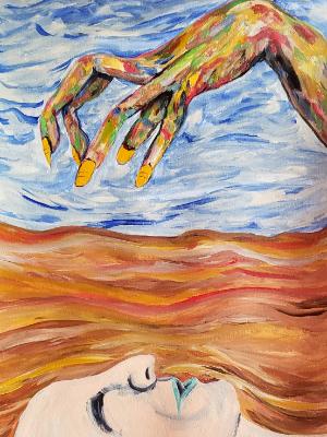 With a waggle of her long fingers, she bagan to transform stone to flesh to do her bidding. With a waggle of her long fingers, she bagan to transform stone to flesh to do her bidding.