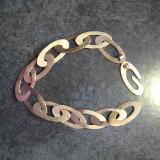 11-056 Large Link Bronze Choker