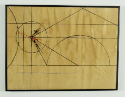 Parchment Clock #3 Parchment Clock #3