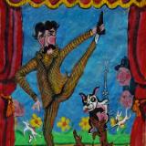 Much to Jacques Chagrin the Dogs Upstage Him Again