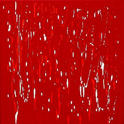 Red Series: Gentle Waterfalls No 17