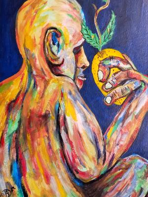 The eater of fruit. The eater of fruit.
