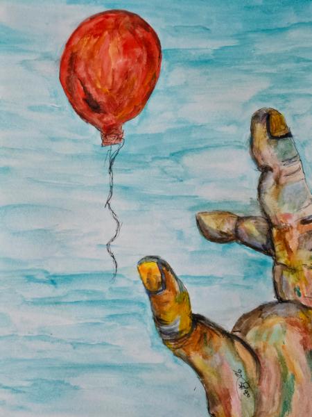 As life slips away. 