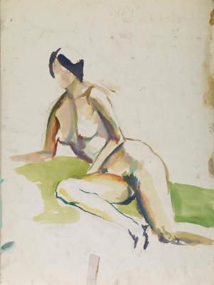 Nude Mixed Media