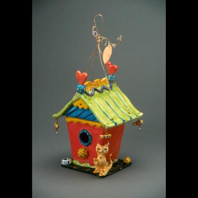 Kitty Birdhouse Kitty Birdhouse