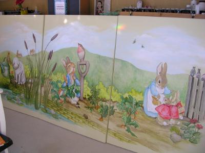 Peter Rabbit Mural