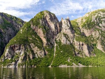Western Brook Pond Cliff Animal Shapes Western Brook Pond Cliff Animal Shapes