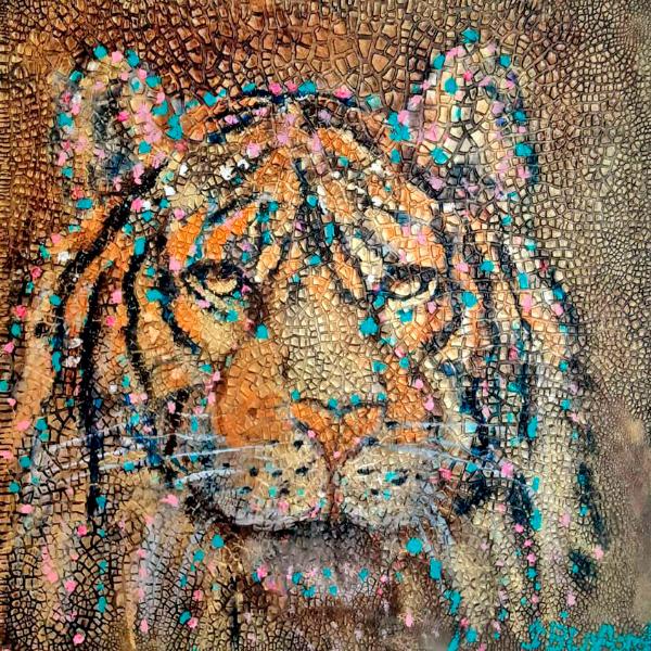 Mosaic Tiger