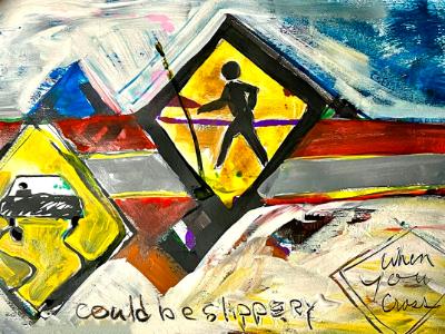 Could Be Slippery Could Be Slippery