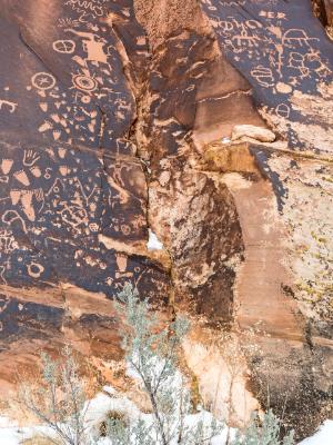 Newspaper Rock Winter Newspaper Rock Winter