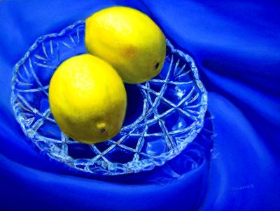 Lemons and Cut Crystal