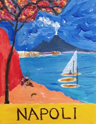 Naples Travel Poster