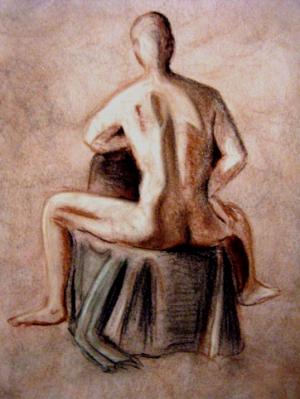 Seated Figure by Moira McManus Seated Figure by Moira McManus