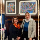 May Alsouz , joined Exhibition exhibition, Iraqi Embassy Washington D.C.  , MAY, 7th, 2022 