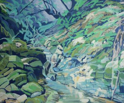 An Exmoor stream (the river Avil) An Exmoor stream (the river Avil)