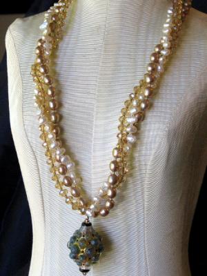 Aureate Gems Multi-strand Necklace Aureate Gems Multi-strand Necklace